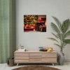 92385-3.jpg Christmas Gifts Fireplace Poster