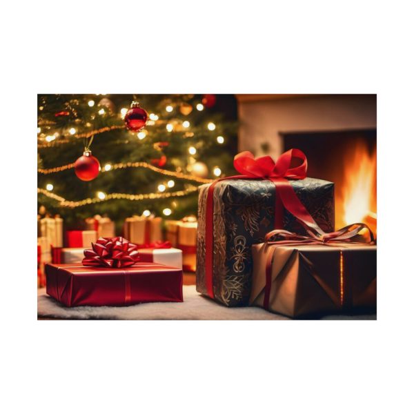 92386.jpg Christmas Gifts Fireplace Poster