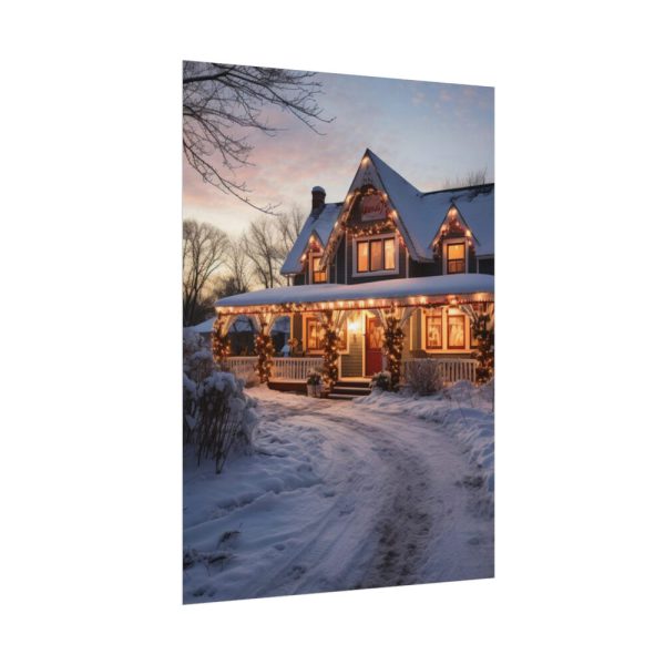 92388-2.jpg Christmas Decorated Home Poster