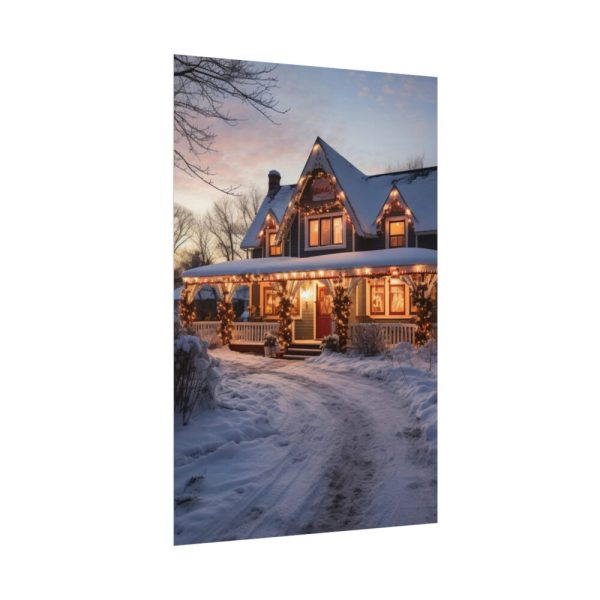 92396-2.jpg Christmas Decorated Home Poster