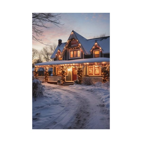 92396.jpg Christmas Decorated Home Poster