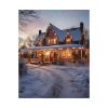 92398.jpg Christmas Decorated Home Poster