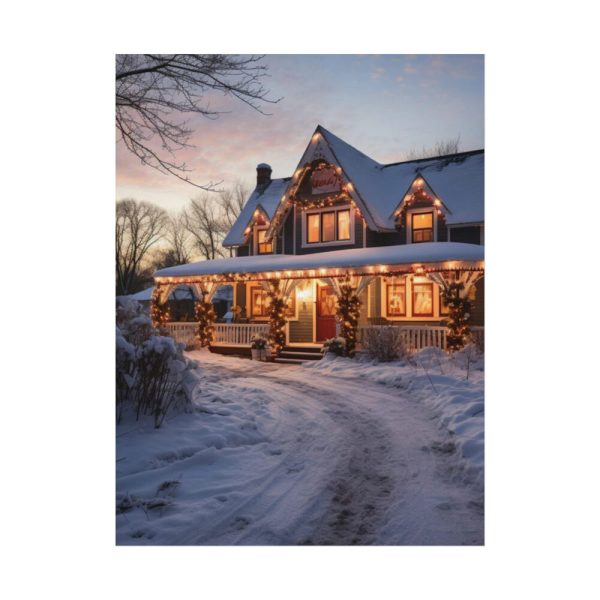 92400.jpg Christmas Decorated Home Poster