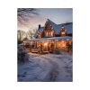92401.jpg Christmas Decorated Home Poster