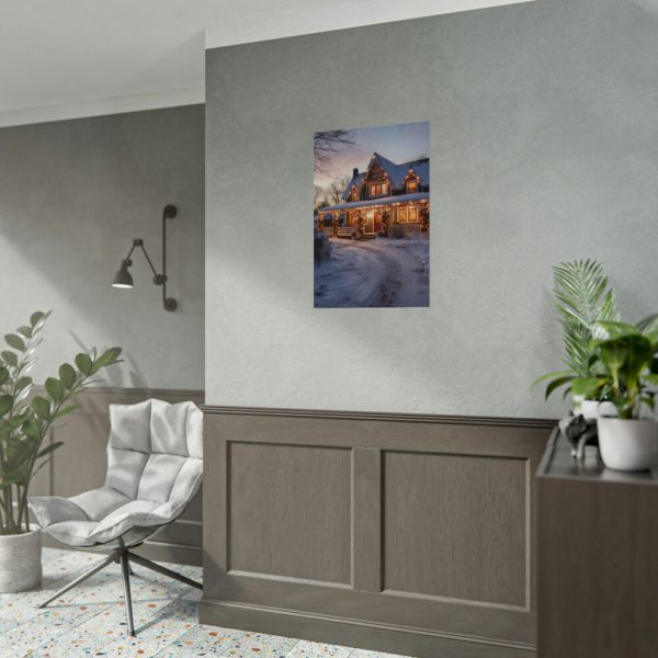 92402-4.jpg Christmas Decorated Home Poster
