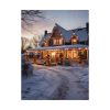 92405.jpg Christmas Decorated Home Poster
