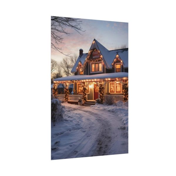 92406-2.jpg Christmas Decorated Home Poster