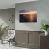 Sunset Over an Ocean Cliff Poster