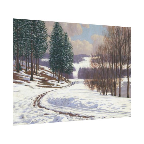 92408-17.jpg Winter Country Vintage Nature by Viktor Olgyai Poster