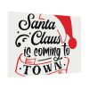 92408-172.jpg Santa Claus Typography Clipart Poster