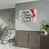 92408-174.jpg Santa Claus Typography Clipart Poster