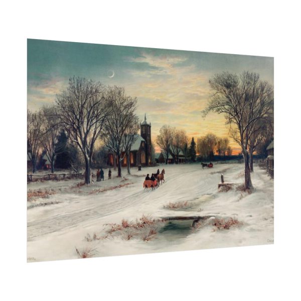 Christmas Eve by W. C. Bauer Poster