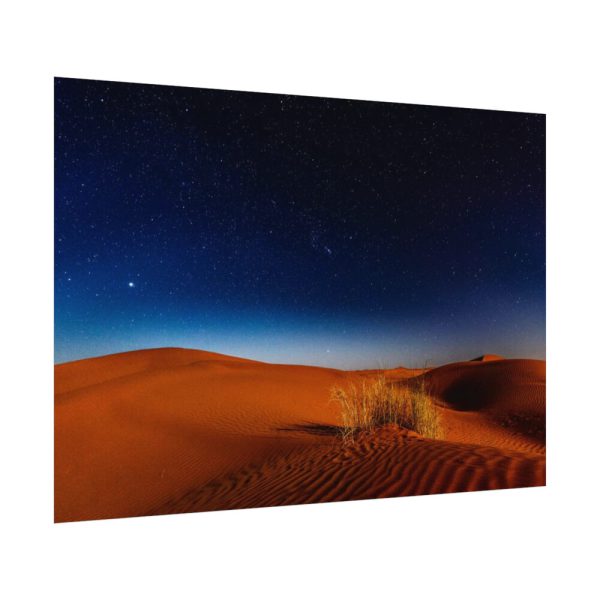 Desert During Nighttime Poster