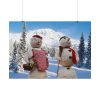 92408-221.jpg Snowmen in Winter Poster