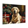 92408-282.jpg Labrador Vintage Christmas Framed Poster