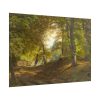 92408-32.jpg The Interior of a Forest by Godtfred Rump Poster