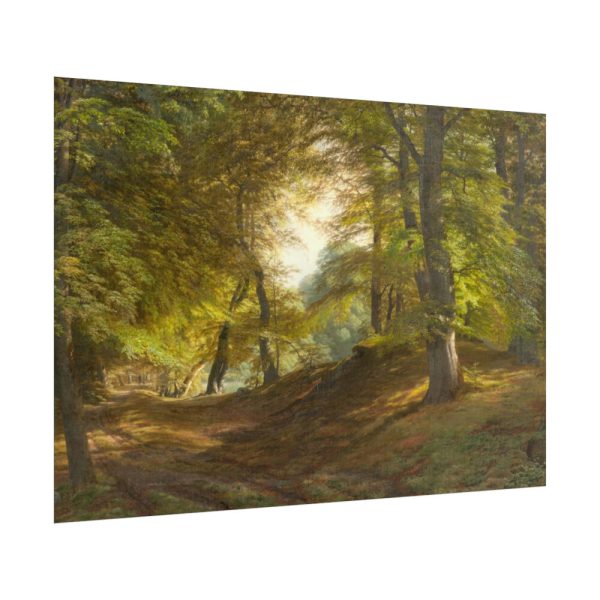 92408-32.jpg The Interior of a Forest by Godtfred Rump Poster
