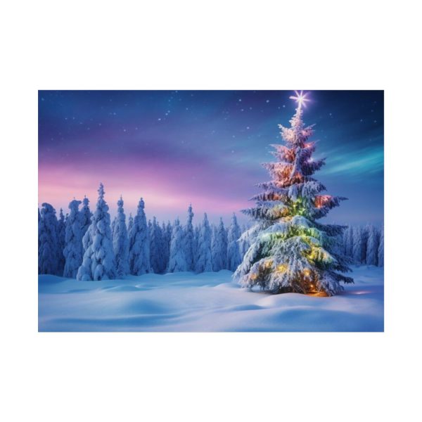 92408-320.jpg Christmas Tree Outside Poster