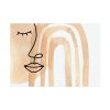 92408-355.jpg Boho Rainbow Line Art Face Poster