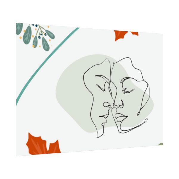 92408-377.jpg Modern Art Lovers Line Art Poster