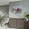 92408-39.jpg Santa Claus on Holiday Poster