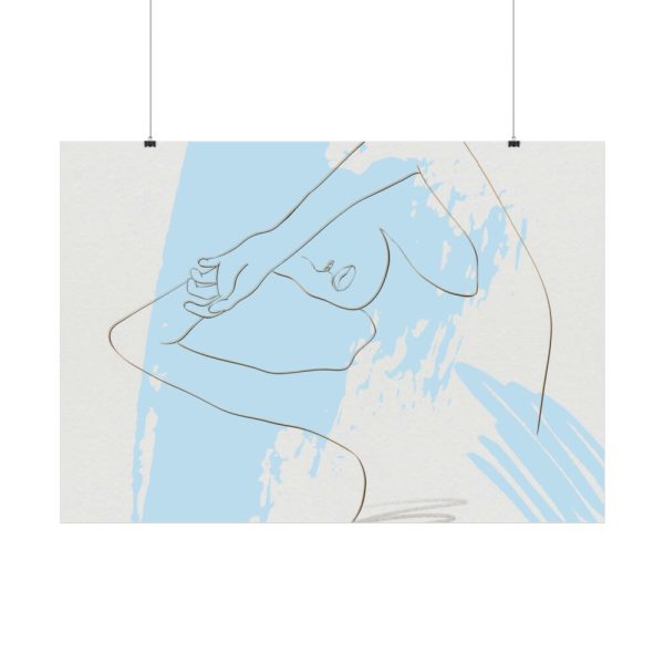 92408-421.jpg Line Art Woman Abstract Minimalist Poster