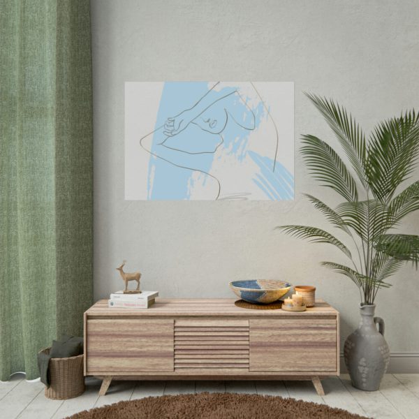 92408-423.jpg Line Art Woman Abstract Minimalist Poster
