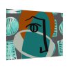 92408-452.jpg Picasso Style Face Poster
