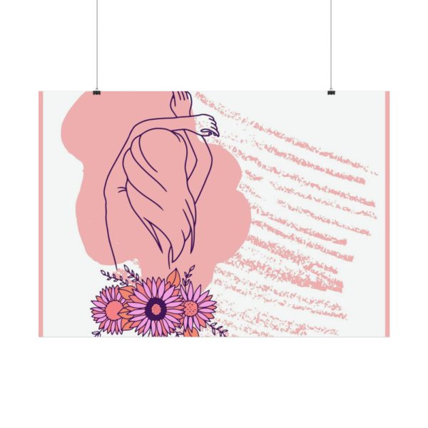 92408-471.jpg Pink Abstract Shapes and a Pink Poster