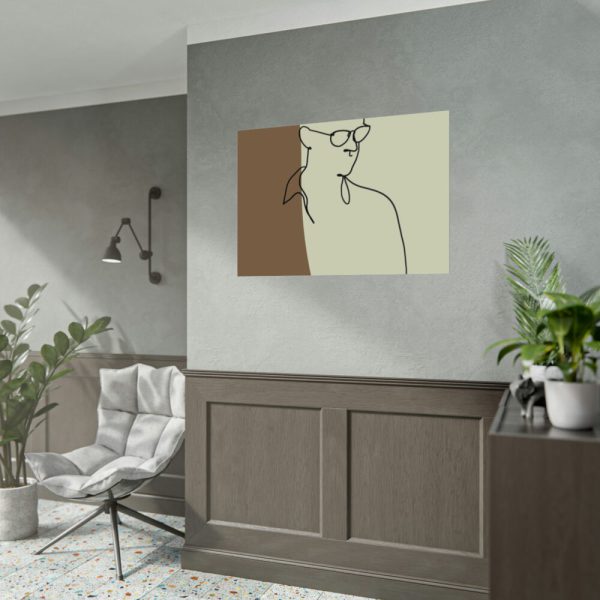 92408-479.jpg Man Holding a Cup of Coffee Poster