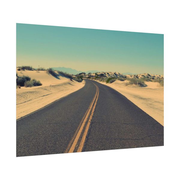 92408-487.jpg Road In A Desert Poster