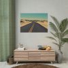 92408-488.jpg Road In A Desert Poster