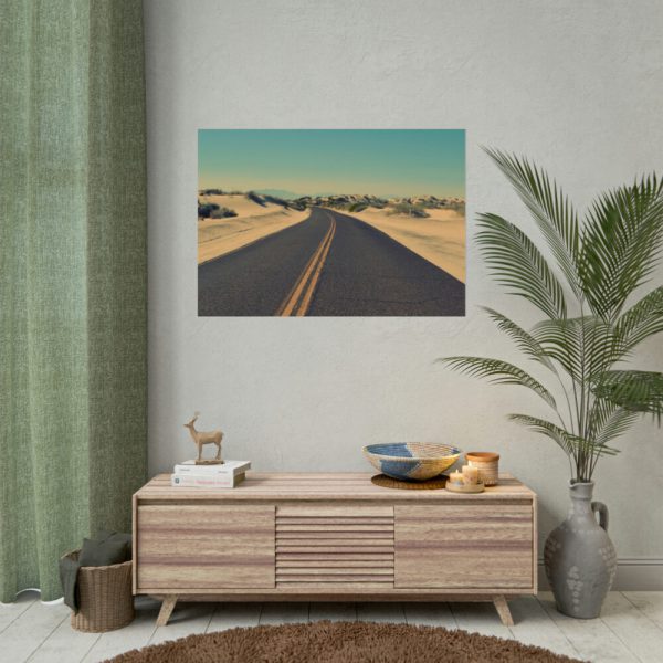 92408-488.jpg Road In A Desert Poster