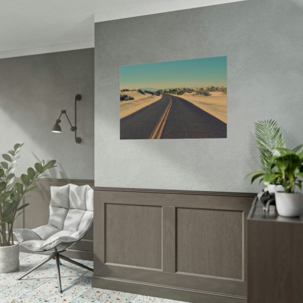 92408-489.jpg Road In A Desert Poster