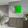 92408-494.jpg Woman Smiling and Looking Down Poster