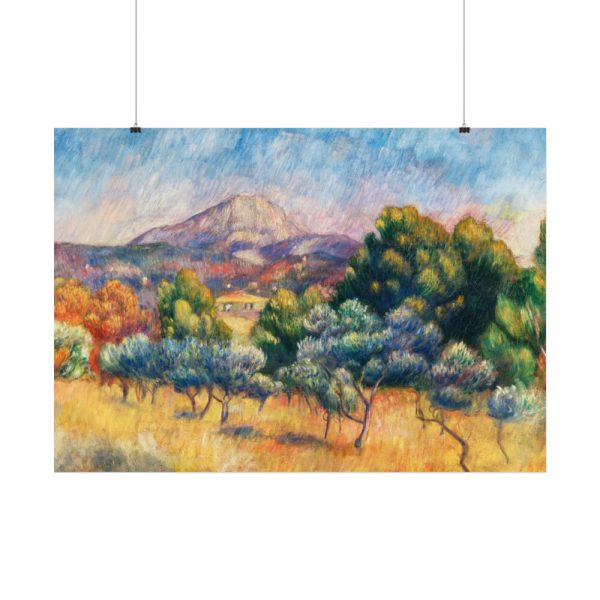 92408-51.jpg Montagne Sainte-Victoire by Pierre-Auguste Renoir Poster