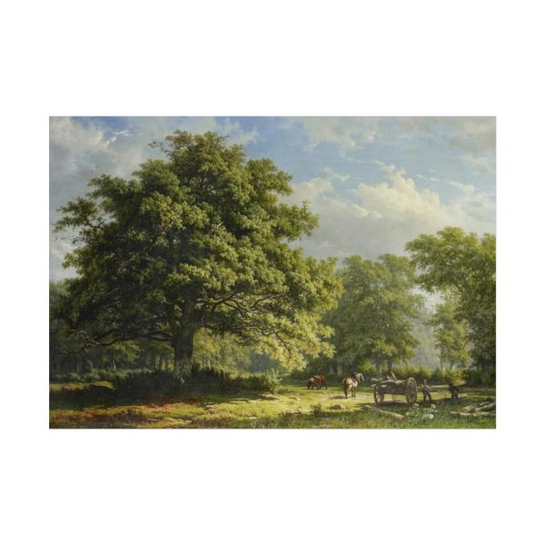 92408-55.jpg View in the Bentheim Forest by George Andries Roth Poster
