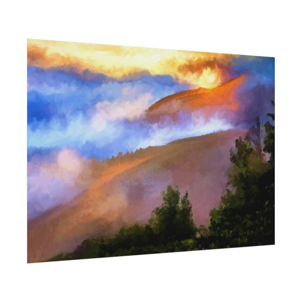 92408-557.jpg Morning Fog Poster