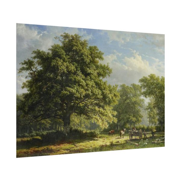 92408-57.jpg View in the Bentheim Forest by George Andries Roth Poster