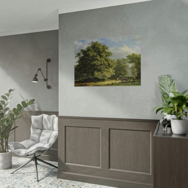 92408-59.jpg View in the Bentheim Forest by George Andries Roth Poster