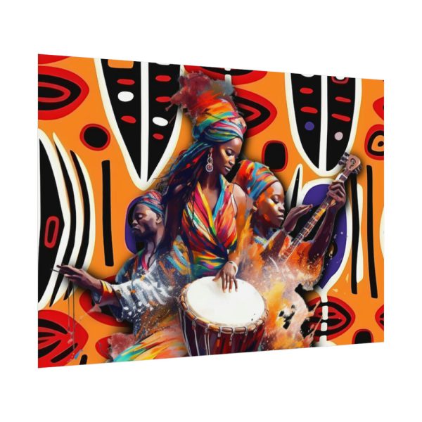 92408-592.jpg Native African Musicians Poster