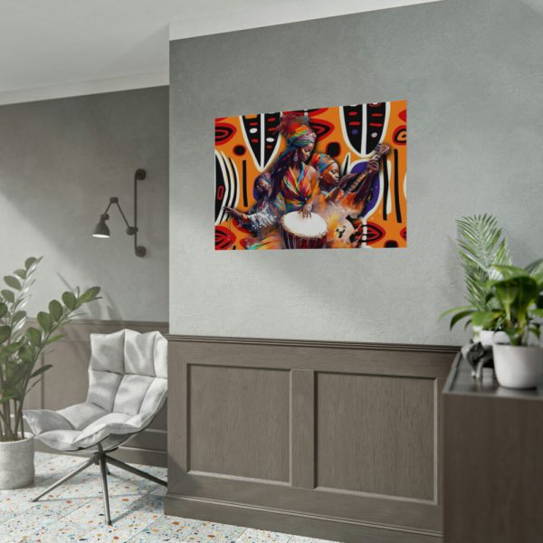 92408-594.jpg Native African Musicians Poster
