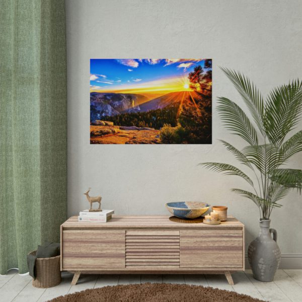 92408-608.jpg Sunrise in the Mountains Poster