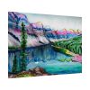92408-612.jpg Lake and Mountains Poster