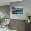 92408-614.jpg Lake and Mountains Poster