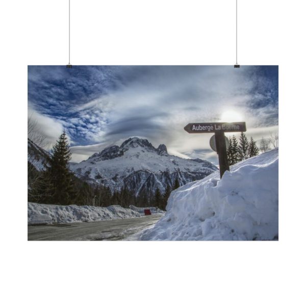92408-616.jpg Mountain in Holiday Poster