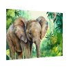 Elephant in African Jungle Poster