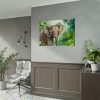 Elephant in African Jungle Poster
