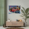 92408-713.jpg Vintage Pickup Truck Christmas I Poster