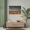 92408-73.jpg Clouds Drift over the Arizona Desert Poster